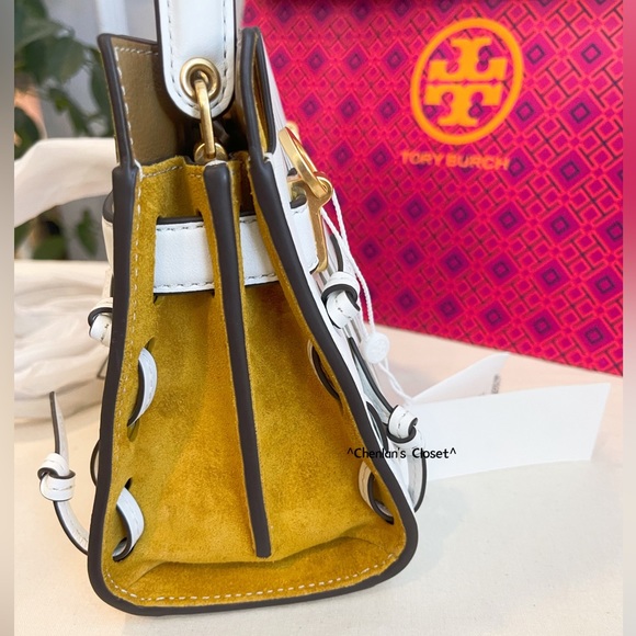 🔥NeW! Tory Burch Lee Radziwill Petite Double Bag Cutout - Picture 10 of 14